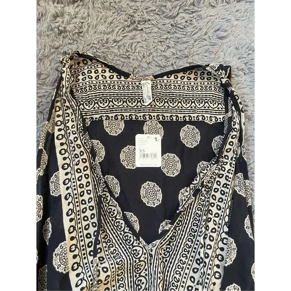 NWT Free People Soul Of The Sun Bodysuit Boho size‎ xs